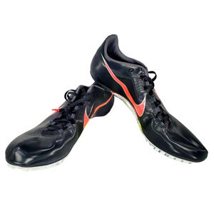 NEW! Nike Zoom JA FlyTrack &Field Running Spikes Sz 14 Black Metallic 487624 061